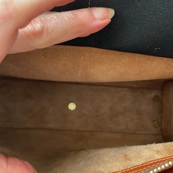 Dooney and Bourke Brown Vintage Crossbody Bag